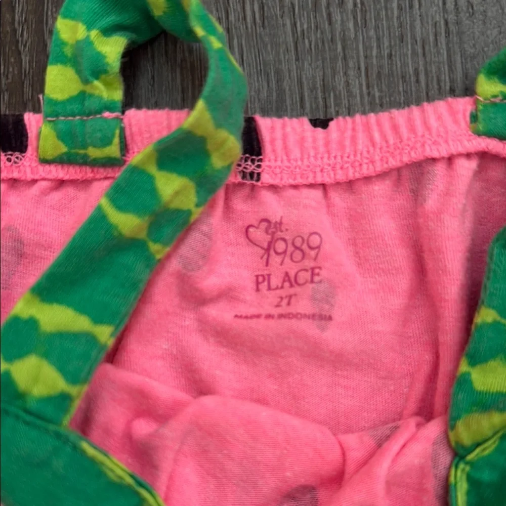 The Children's Place π Pink Watermelon Dress Size 2T - Picture 3 of 4